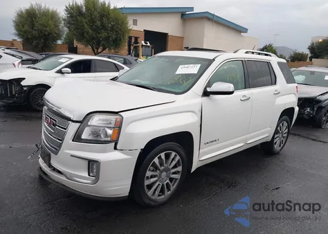 2016 GMC Terrain Denali z USA, uszkodzony, nr VIN 2GKFLRE38G6257924